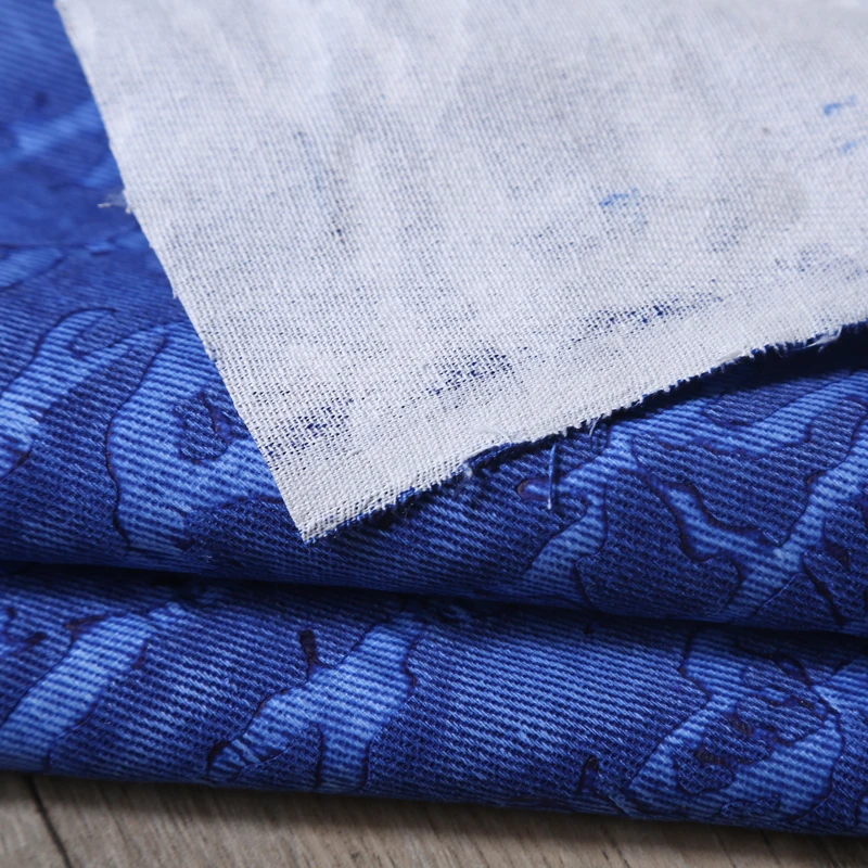 Orange camo  3D three-dimensional scraping embossed printed polyester canvas fabric bright camouflage canvas handbag fabric