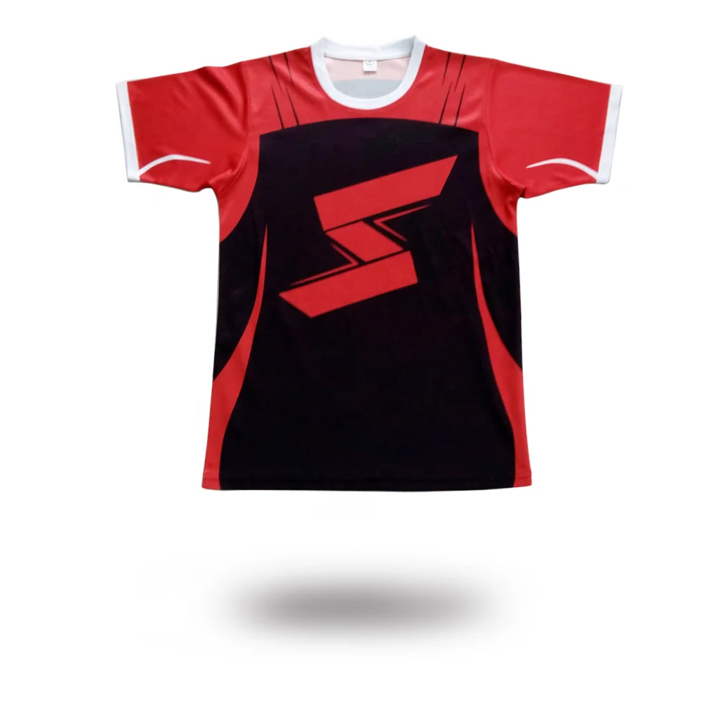 
customized coller free design esports wear with polyester 
