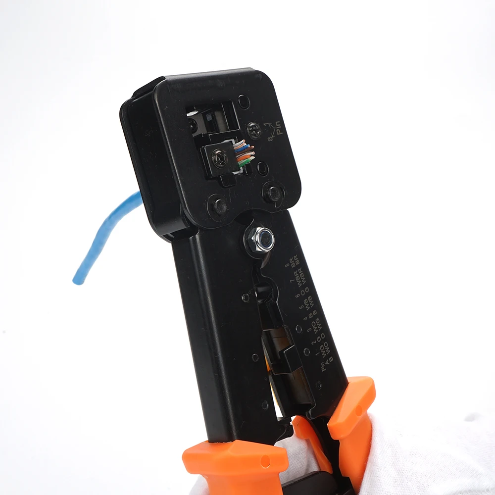  Профессиональный модульный коннектор RJ45 обжимной инструмент для сетевого кабеля