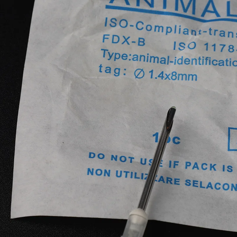 RFID Animal Microchip Pet ID Chip Implantable Syringe