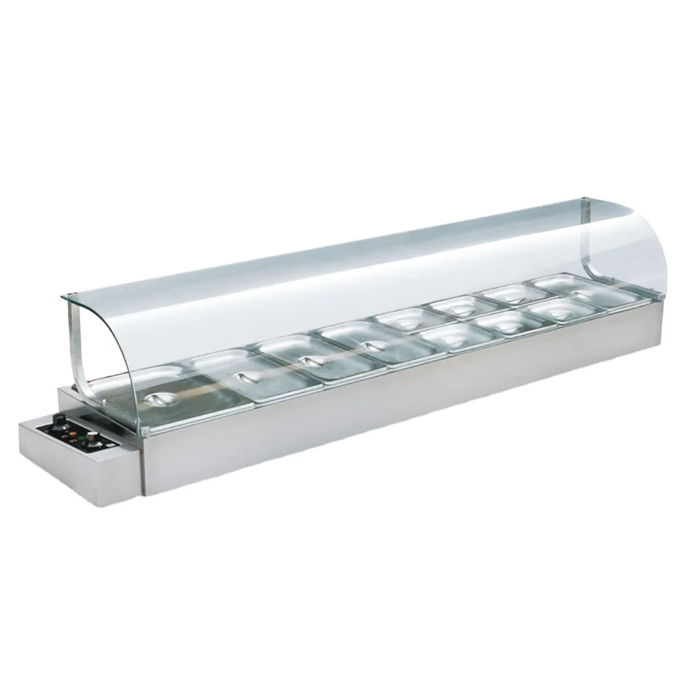Restaurant Commercial Electric Hot Food Warmer Bain Marie with 220V Voltage Power Source