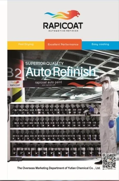 Extremely high solid and film thickness excellent gloss and vividness mirror effect outstanding brightness clear coat RAP-530