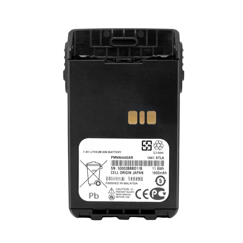 High-Quality Two Way Radio Walkie Talkie Battery PMNN4440AR PMNN4440 for XIR E8600 DP3441 XIR E8608 DP3601D motorola Walkie Talk