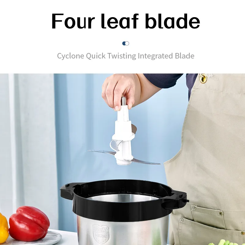 mixeur foufou mix poundo yam pounder mixer pounding commercial 6l stainless steel meat grinder machine to cook fufu