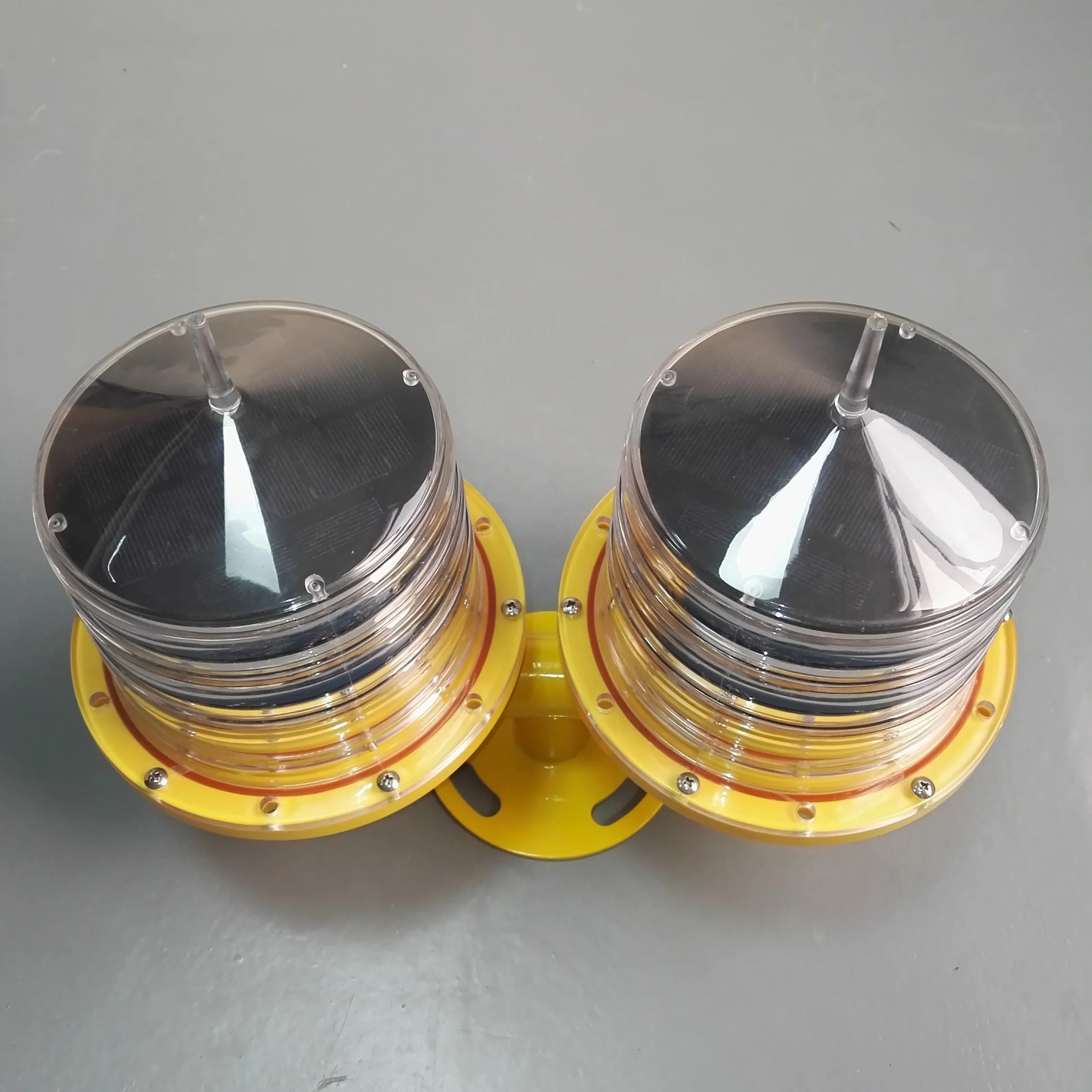
ICAO type A GS-LS/T double solar powered towel Aviation obstruction Light 