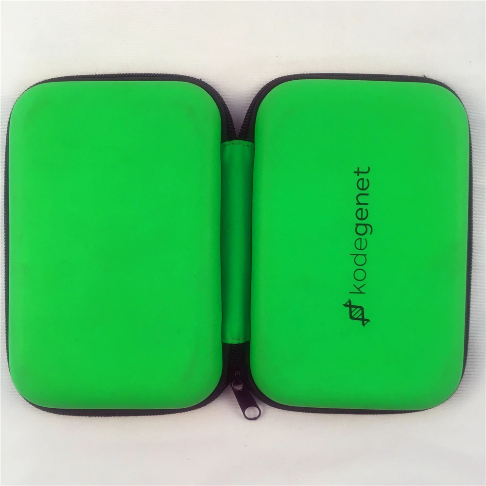 China Supplier Customized Waterproof Protective Hard Shell EVA USB Cable Power Bank Zipper Case