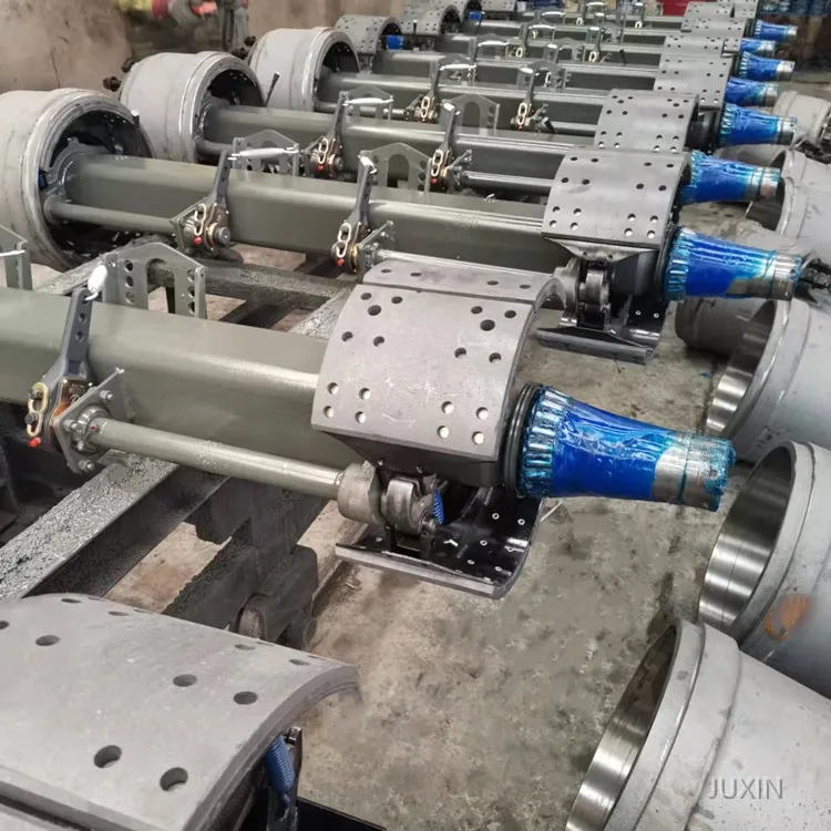 juxin Factory Wholesale Trailer Parts American Type Axle 13t Safe Axle Tube High Strength Trailer Axles