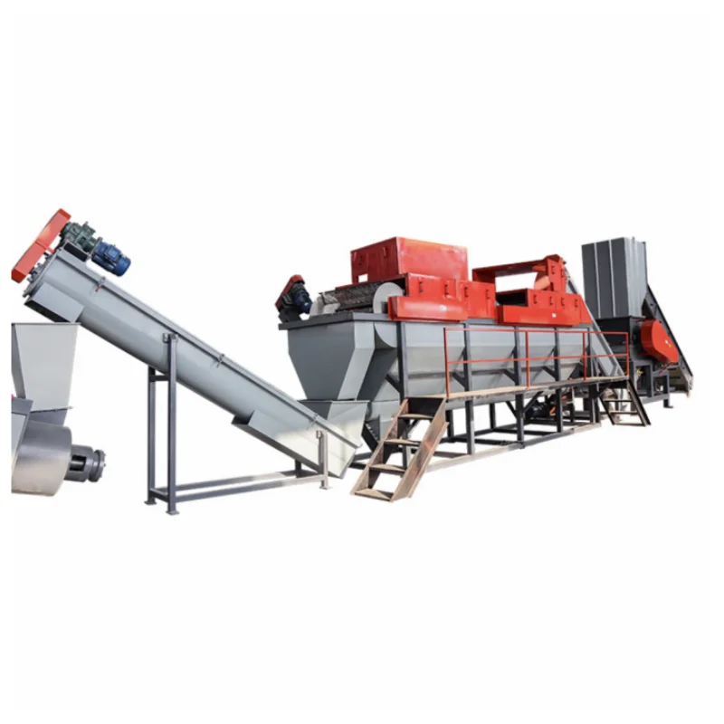 LD Plastic Waste Hdpe Pp Pe Bag Film Hard Flakes Crushing Cleaning Washing Recycling Plant Machine Line Price
