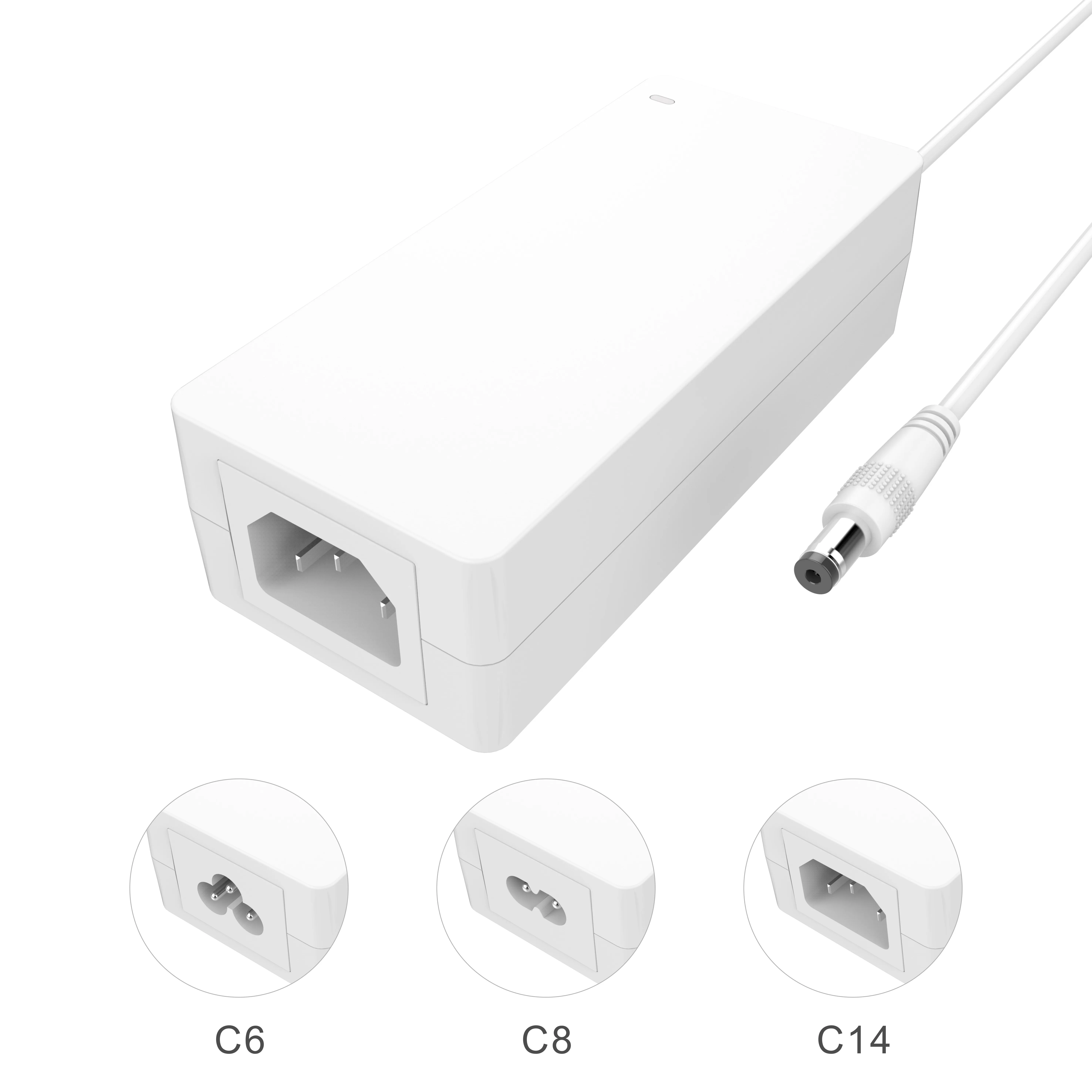 Блок питания для ноутбука 24v2.5a настольного типа с UL62368/CB/CE/GS/EMC/LVD/SAA/KC/FCC/PSE/CCC