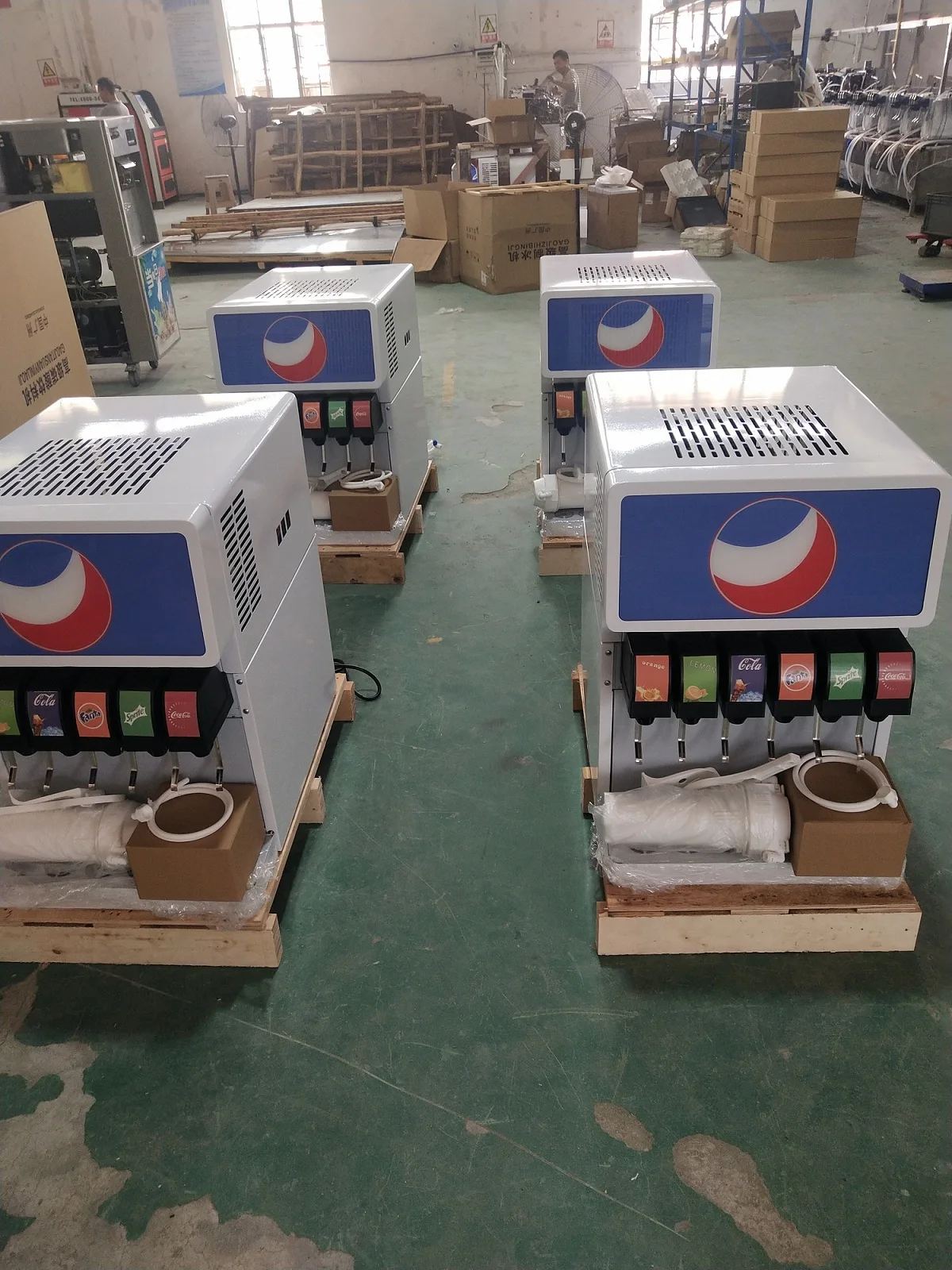 High Quality Soda Beverage Dispenser / Glass Beverage Dispenser / Pepsi Soda Fountain Dispenser Machine For Sale