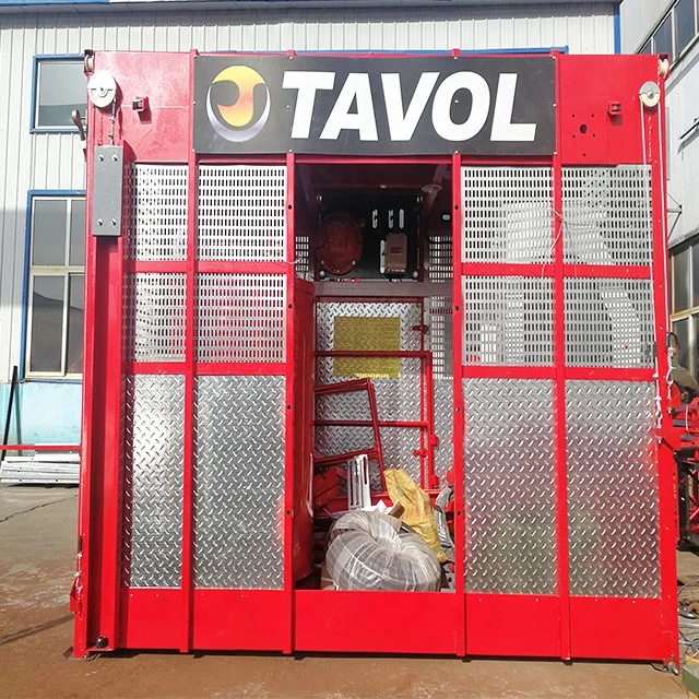 Подъемник строительных материалов, строительный подъемник с двойным соединением