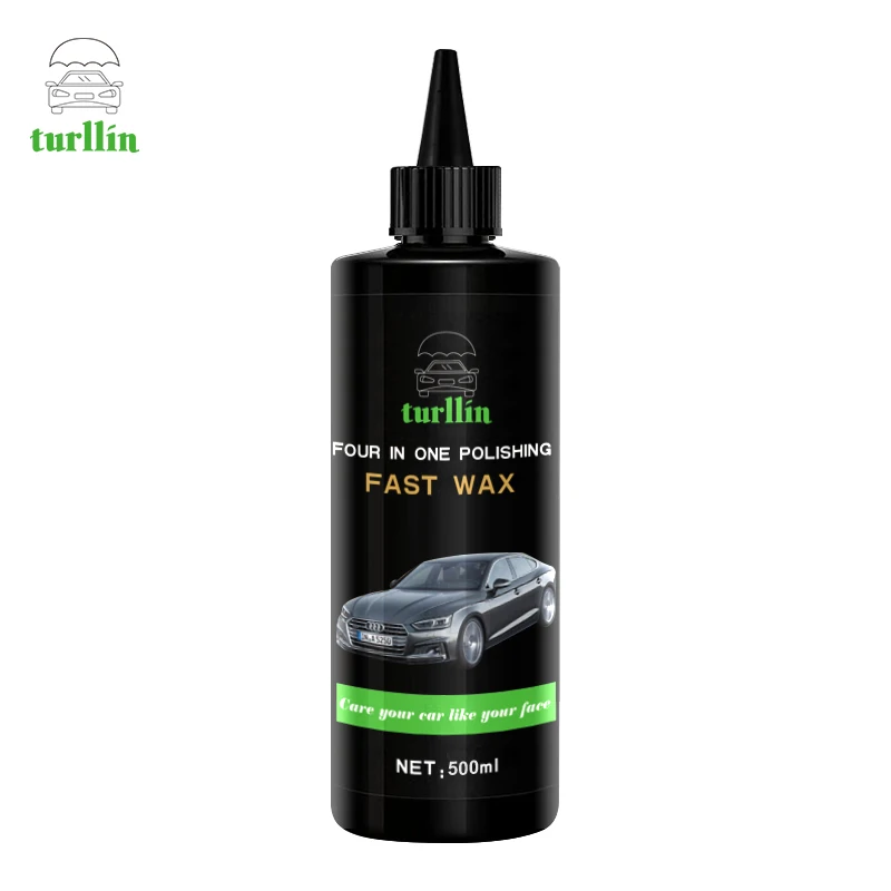 Wholesale OEM New Car Polishing Wax 4 in 1 Polishing Wax Ceramic Coating Liquid Wax For Car Care High Glossy Polishing Compound