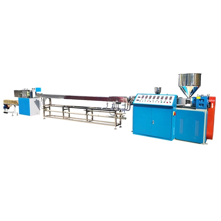 Professional service two colors pp drinking straw extrusion making machine