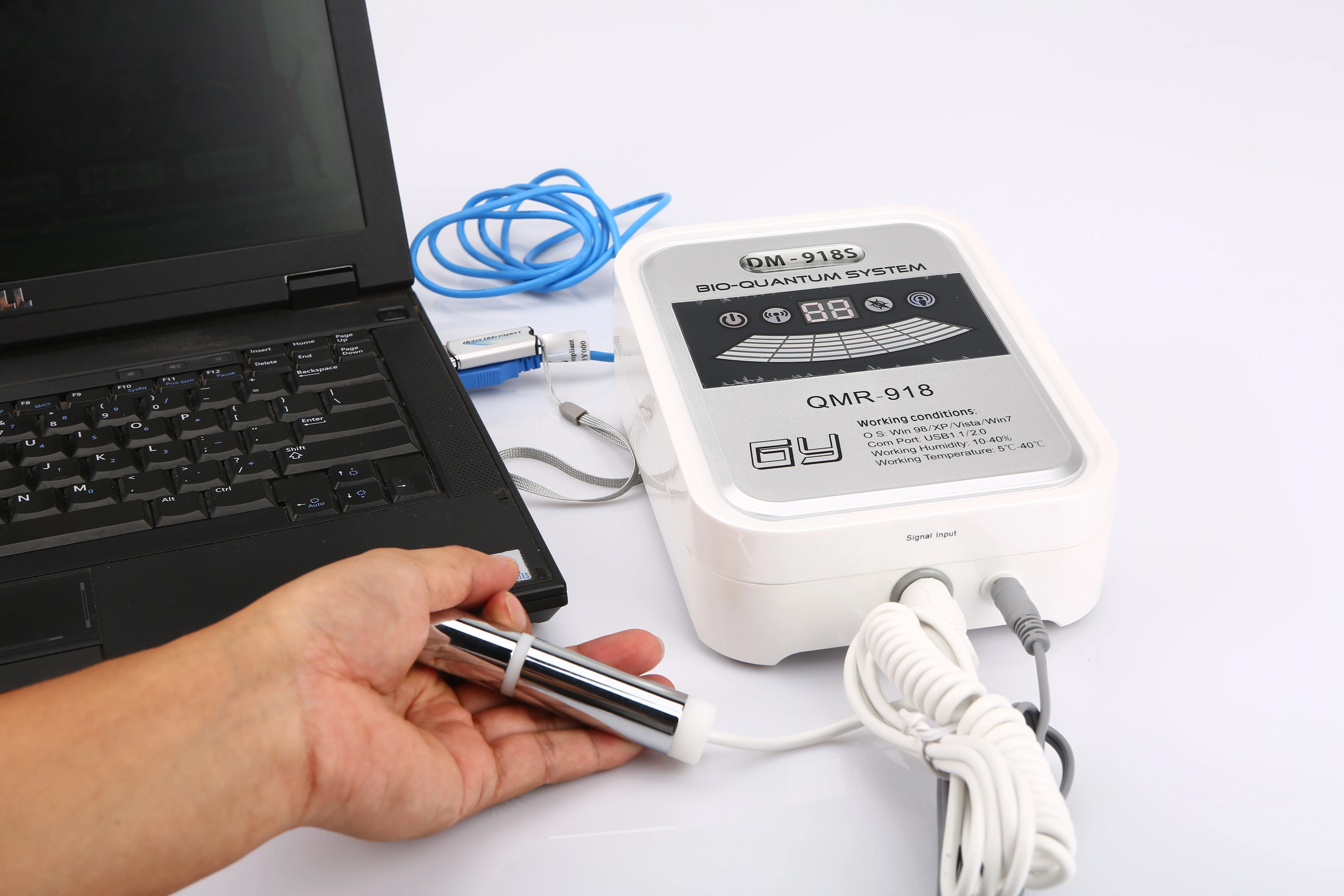 new quantum magnetic resonance analyzer body analyzer with testing probe 61 reports