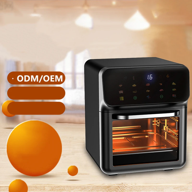 Best Seller Multifuncion Muti-Layer Large Capacity Smart Electronic Digital Visual Stainless Steel Household Air Fryer