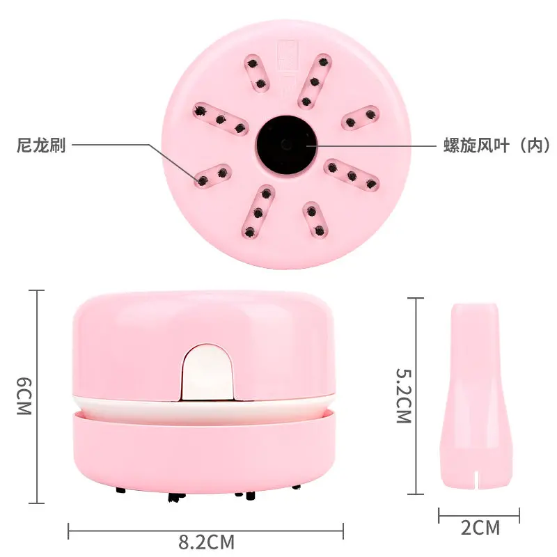 
Portable Mini Vacuum Cleaner Office Desk Dust Home Table Sweeper Desktop Cleaner 