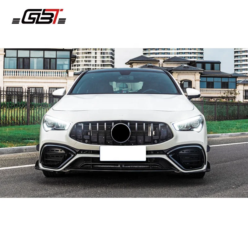 GBT Mercedes Cla Conversion kit For Benz Cla 250 Facelift Upgrade Front Bumper Sport Model