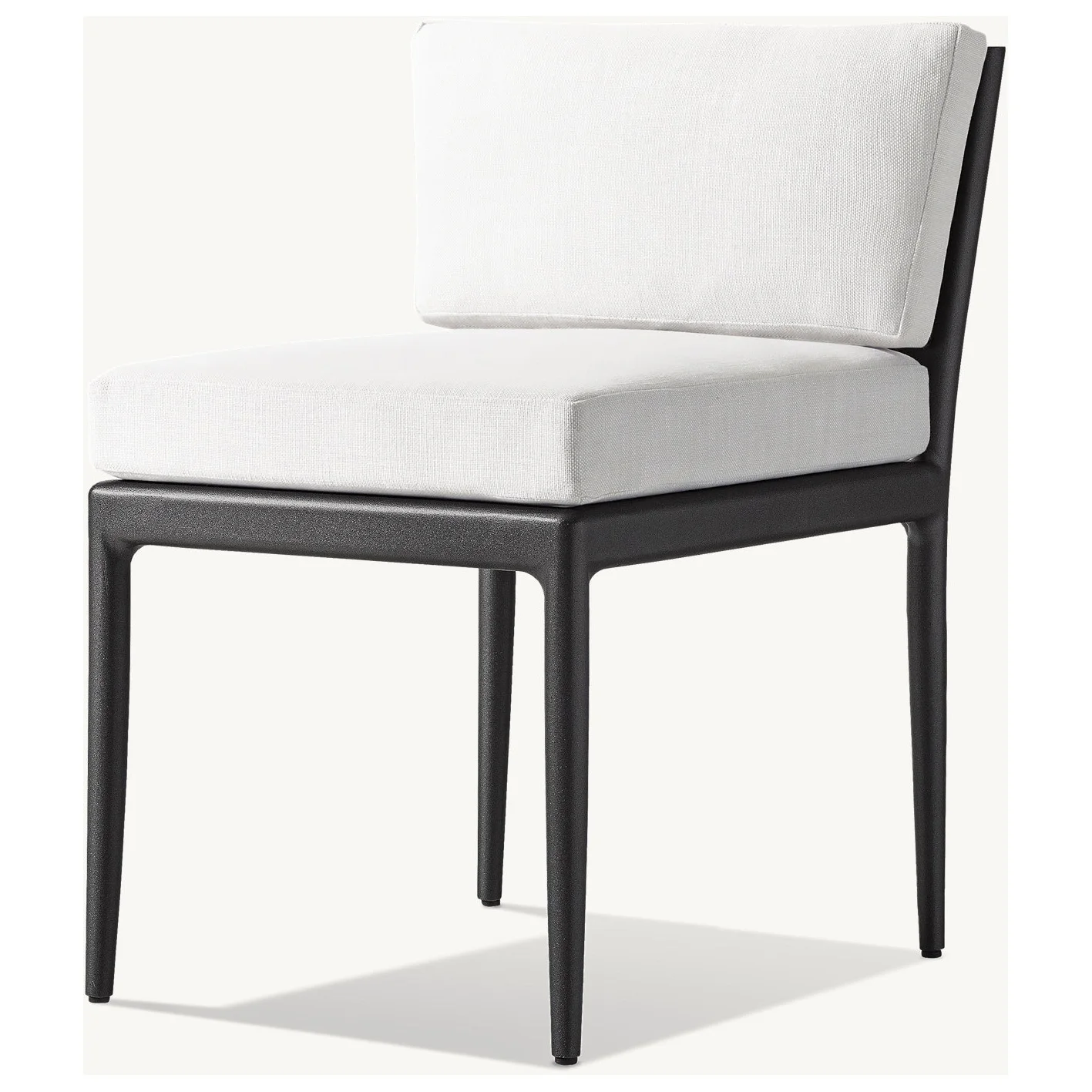 Back Cross Outdoor Garden Dining Tables and Chairs Set 6 Seater Villa Modern Aluminium Furniture