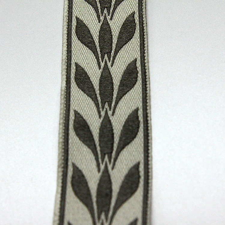 Home Textile Decorative Border Lace Curtain Jacquard Trim