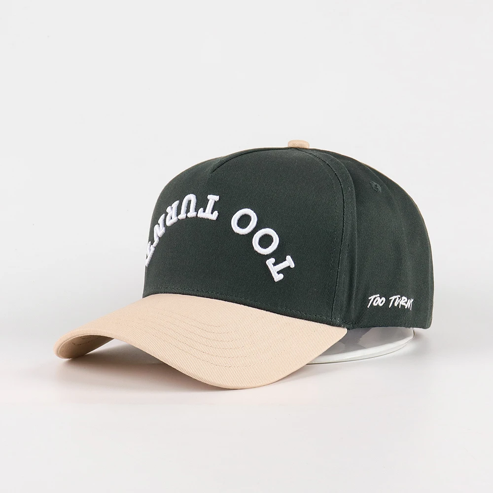 Новые товары для взрослых Размер унисекс стильный 100% хлопок Вышивка Логотип Различные цвета на заказ бейсболка кривая