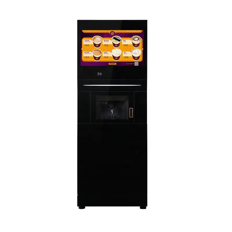 Customized Fresh Coffee Coffee Making Machine Vending Large Capacity For Small Business