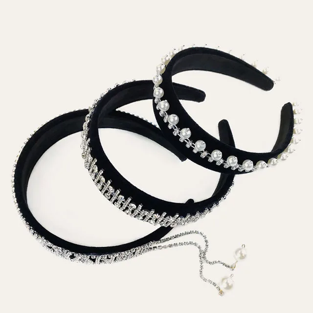 
2021 Super Fairy Rhinestone Tassel Headband Out Fashion Luxury Ladies Hair Accessories 