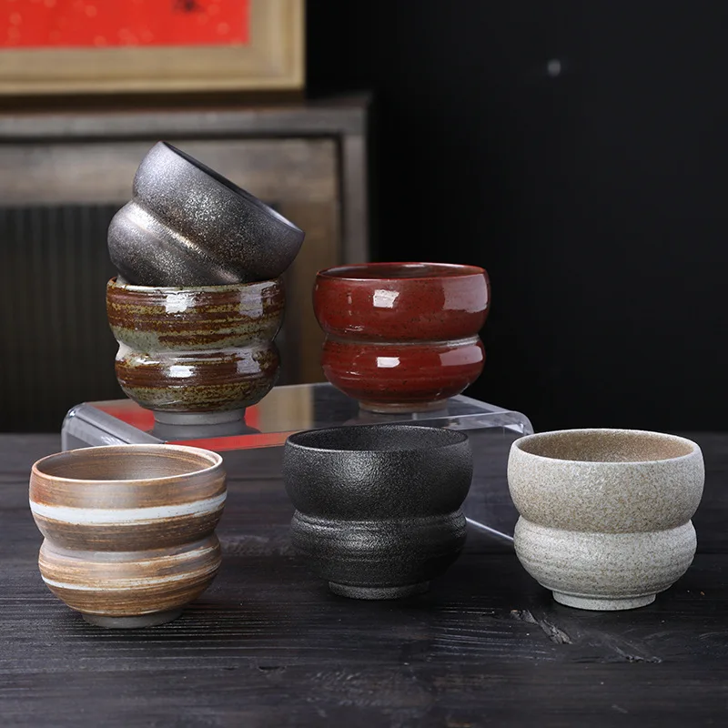MSH Mini Japanese Christmas Coffee Ceramic Mugs Cup Without Handles