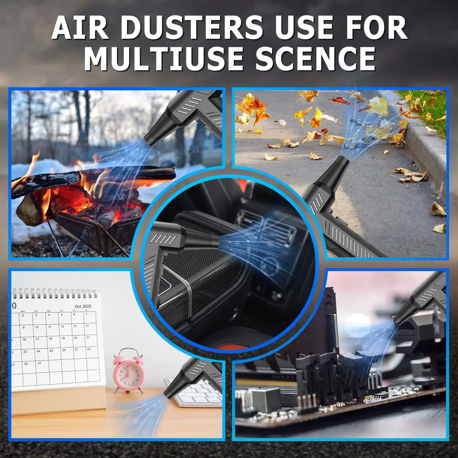 130000rpm Powerful Portable Mini Jet Fan Air Hammer Electric Turbo Blower Bbq Vertical Small Wind For Car Drying Turbo Jet Fan