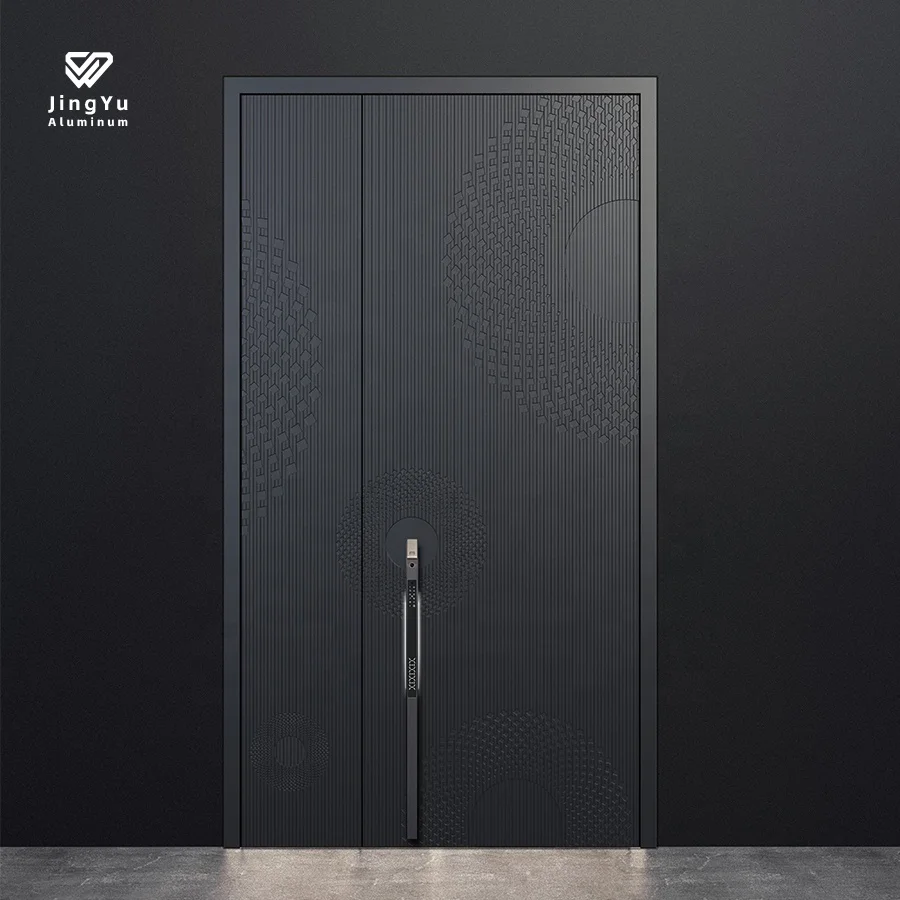 Arched house american entry villa wood picture handle main hotel entrance for indian homes front house iron door grill design