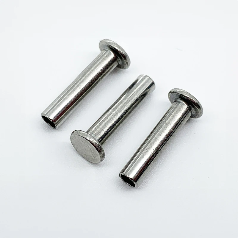 Custom ISO Standard Semi-Tubular Pop Rivets Stainless Steel Fastener