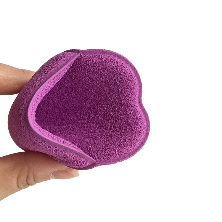 Mini Finger Air Cushion Puff Multi colored Convenience Makeup Sponge For Women
