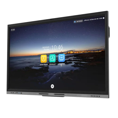 School Classroom Education Office Writing Smart Touch Screen Android Windows Interactive Tablet 65/75/86 Inch Screen
