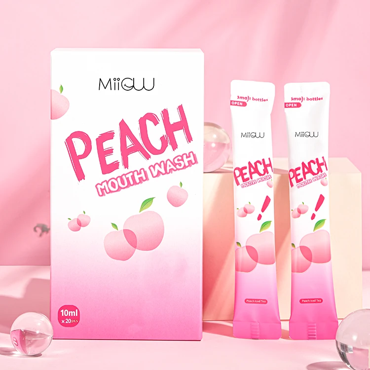 MouthWash Packets Alcohol Free, Natural Ingredients for Bad Breath Treatments,mouthwash sachet for daily