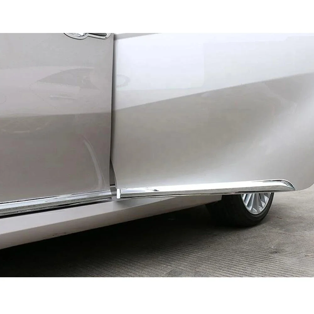 OEM Car Door Side Body Molding Strip Protector Trim Moulding Guard ABS 4PCS Door Moulding Trim For Toyota Camry XV70 2018 -2021