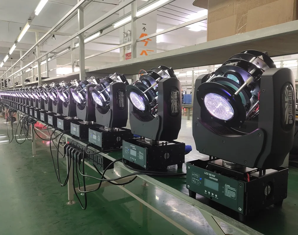 Goldbright High Quality 60W Mini LED Moving Head Spot Lights For Home Party