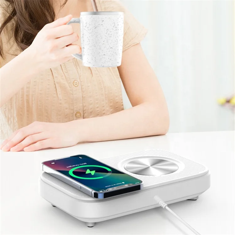 Advanced Technology 350ml Self Heating And Cooling Mug Cup With Charger Base