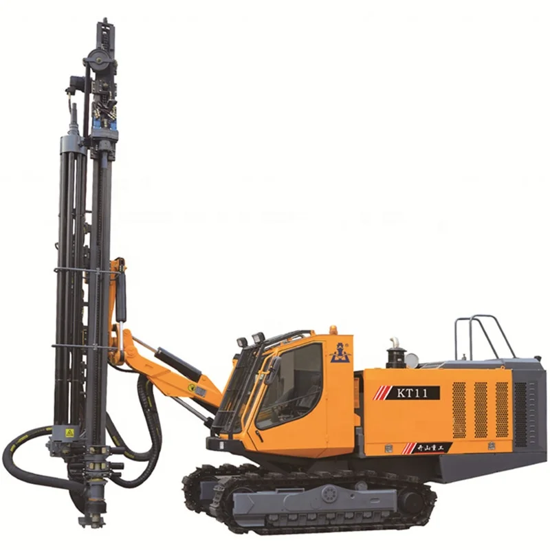 Factory directly sell KT11 hard rock blast drilling rigs mining rig down the hole drill rig