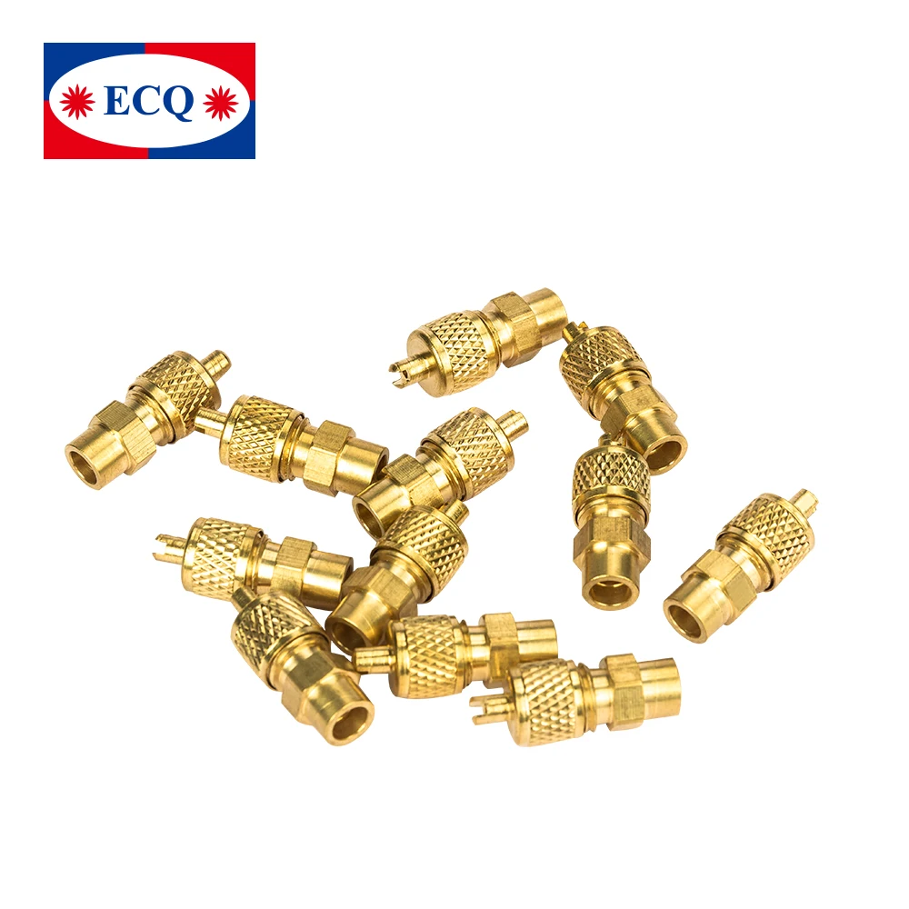 1/4 дюймов холодильные запасные части доступ к меди/зарядки/игольчатый клапан без обратный клапан