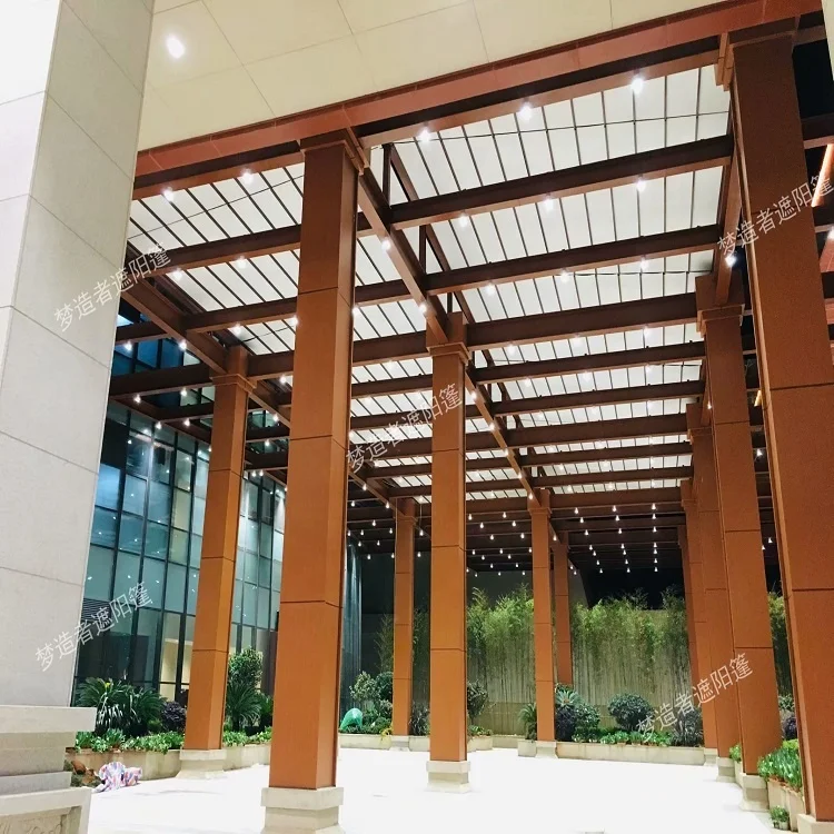 козырек продажа поликарбонатный солнцезащитный козырек Promocional Decoracion сад моторизованный Лучший выдвижной тенты