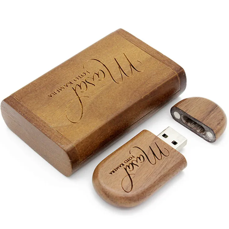 Оптовая продажа памятный бамбуковый деревянный USB-накопитель с гравировкой логотипа на заказ для выпускного зачисления подарки свадебной фотографии