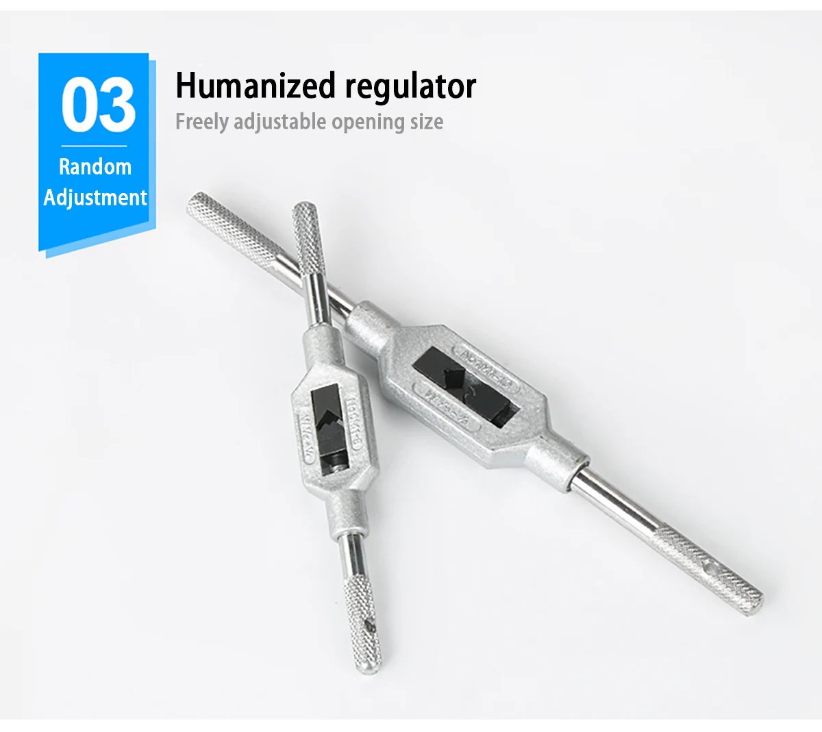 M1-6 M3-12 M5-20 M13-32 M25-75 Adjustable Tap Wrench for Thread Tap Handle spanner Steel Hand Taps Holder Tapping Reamer Tools