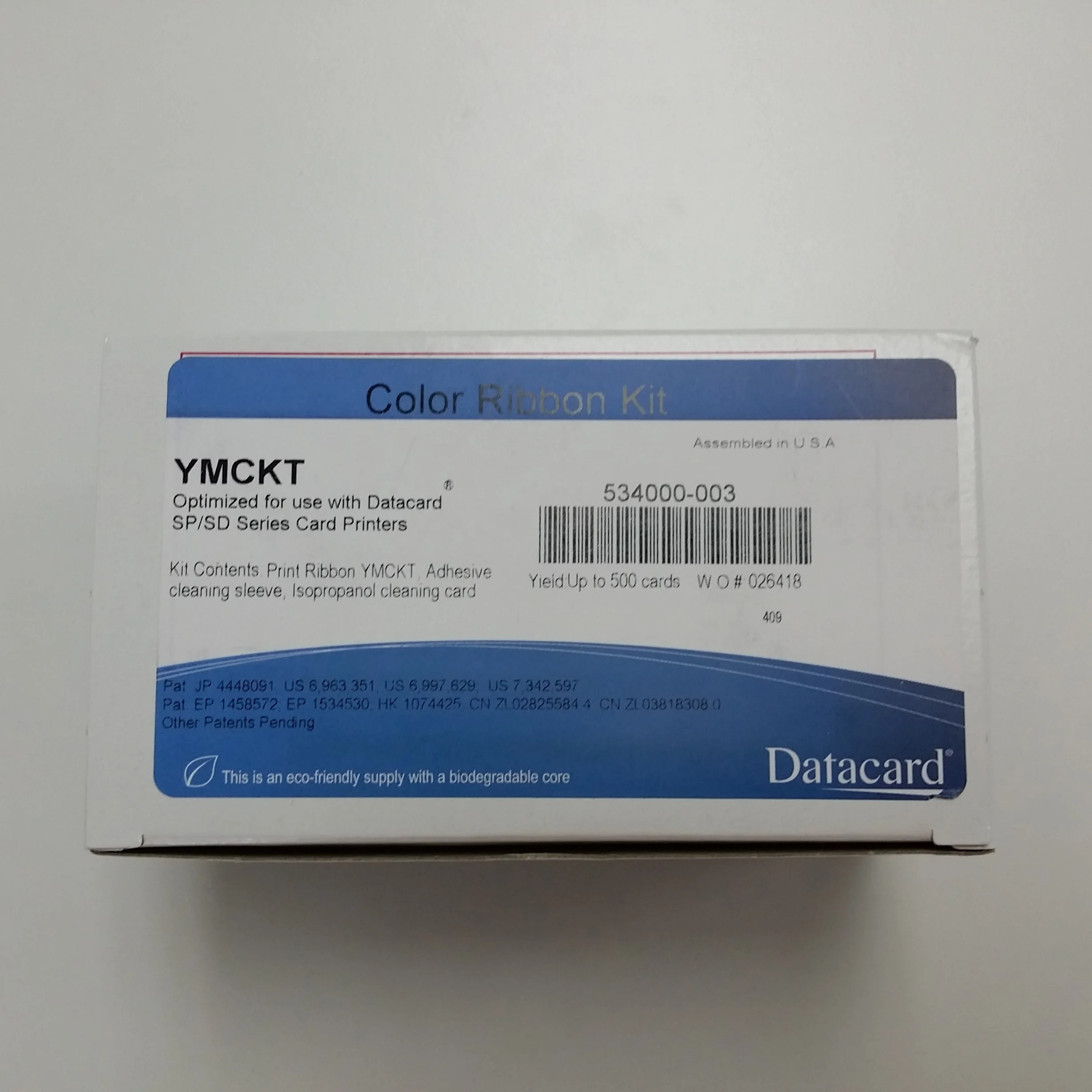 Цветные ленты Datacard SP35 SP55 SP75 YMCKT 534000-003 изображения 500