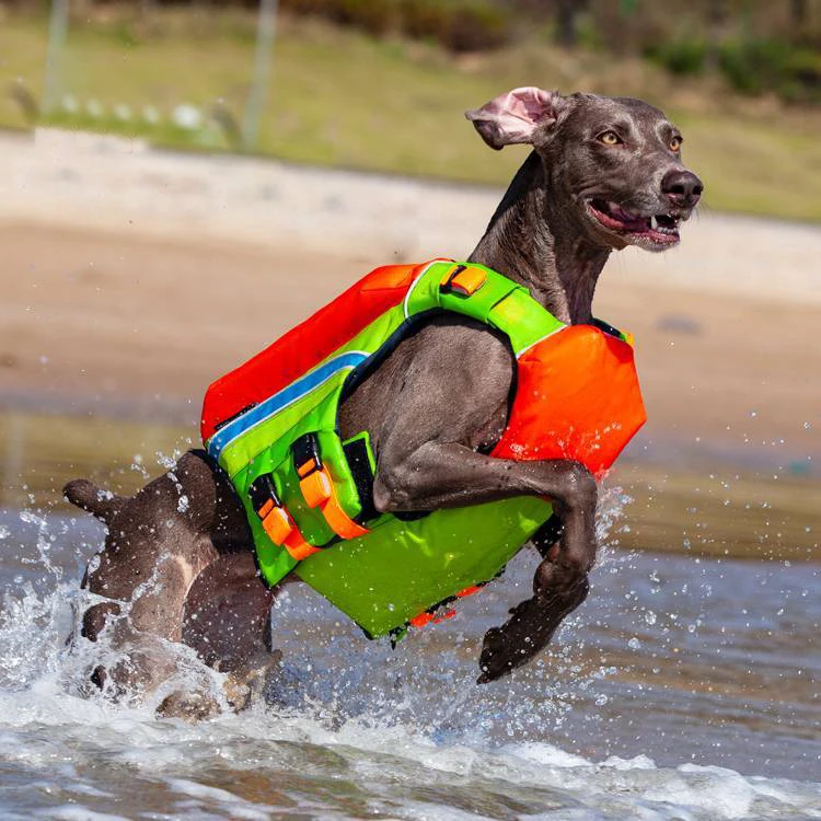Wholesale Summer Waterproof Reflective Camouflage Rescue Dog Life Swimwear Vest Pet Life Safety Jacket