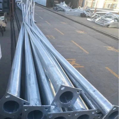 XINTONG Hot Dip Galvanized Poles Outdoor 10M Lamp Post Street Light Pole