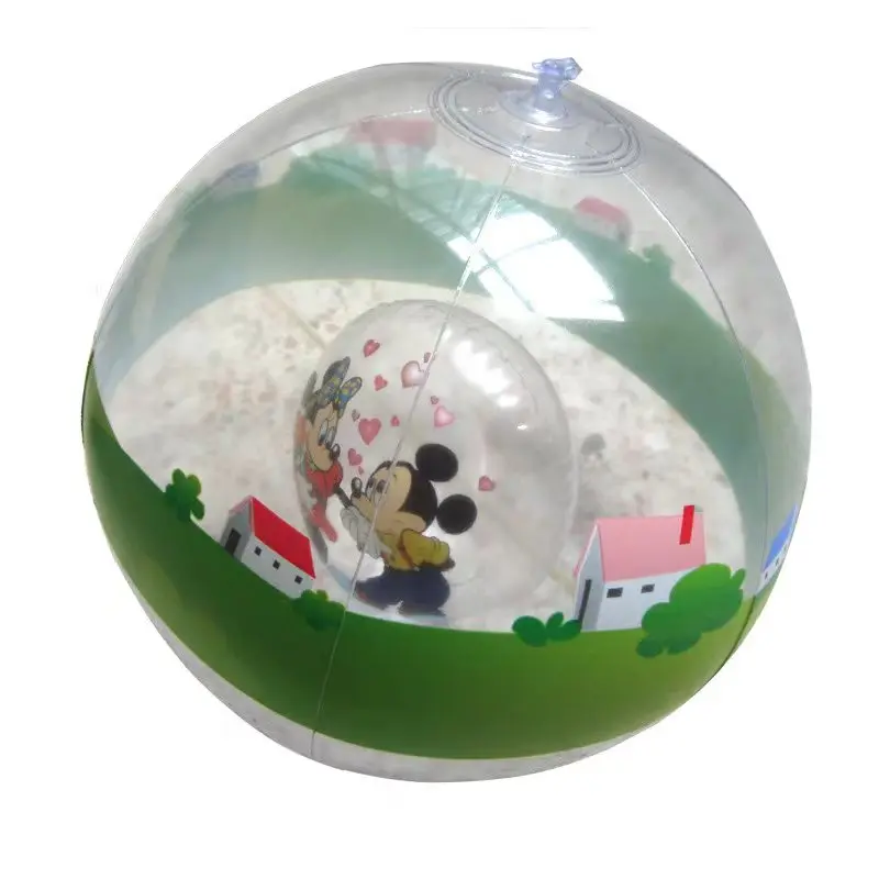 Customized PVC inflatable cartoon ball by manufacturer, inflatable beach ball, PVC inflatable balloon