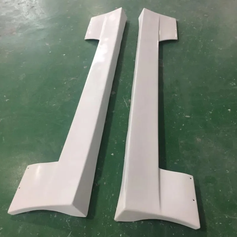 For Silvia S13 Rocket bunny style Fiber Glass side skirt