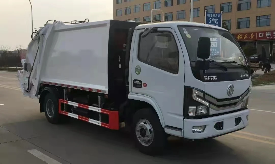 Мини-погрузчик DongFeng мусоровоз уплотнитель для мусора