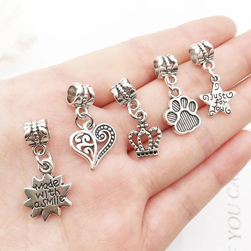 Pandor Bracelet Designer Acrylic Charms Diy Beads and Charms for Jewelry Bracelets Making Accessories Diy Wholesale