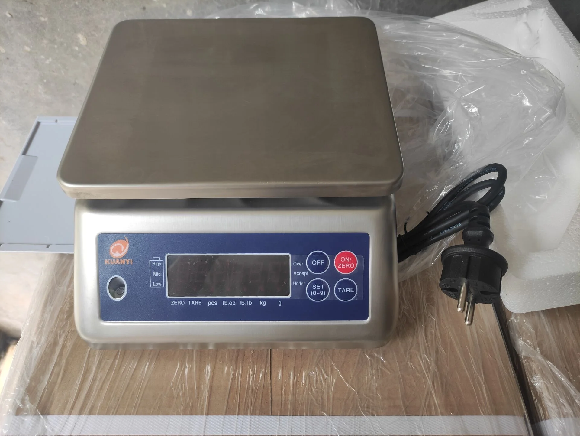 Waterproof Digital Scale 30kg Balanza Digital 0.01g