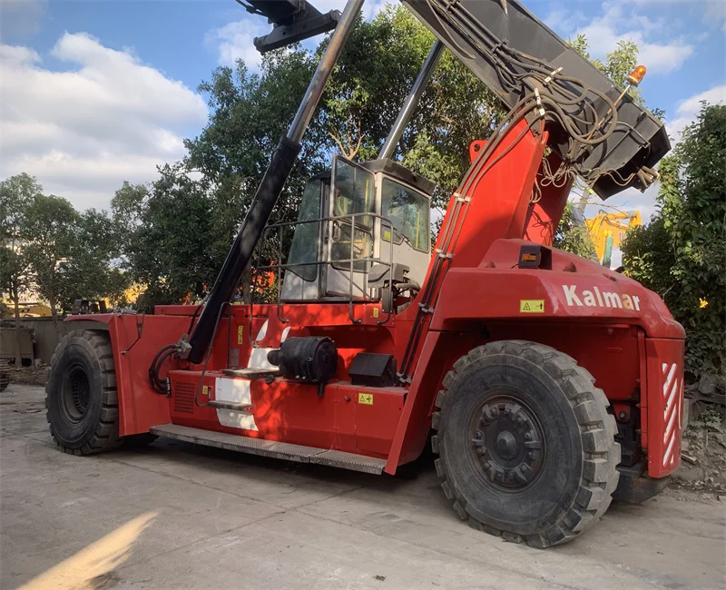 Sweden made 45 ton Kalmar DRF450-60S5K Used Container Handler and port machine used reach stacker port lifting crane for sale